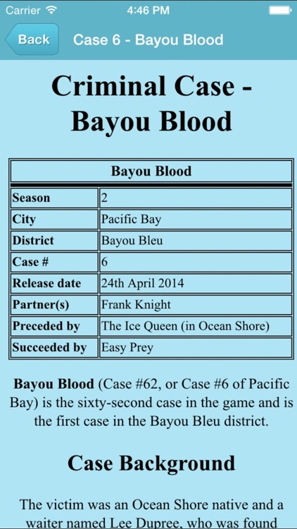 criminal case pacific bay case 6