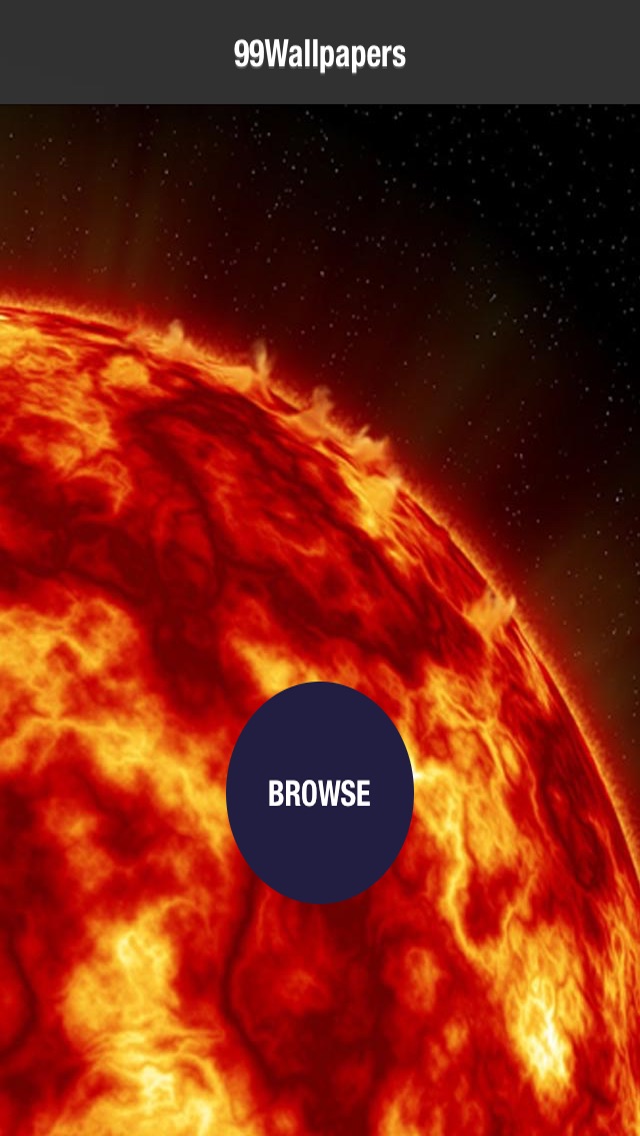 Screenshots of 99 Wallpaper.s - Beautiful Phone Backgrounds and Pictures of Outer Space for iPhone