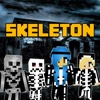 Skeleton Skins - Ghost Skins for MCPC & PE Edition minecraft skeleton 