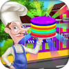 Faizan Khalid - Rainbow Pancake Restaurant - Match & Stack it artwork