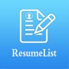 Resume builder with PDF resume maker and job searc resume portfolio cases 