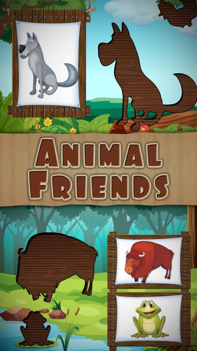 Screenshots of Animal Puzzles Games: Kids & Toddlers free puzzle for iPhone