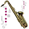 Play Saxophone Tuner - Learn How to Play Saxophone With Videos saxophone artists 