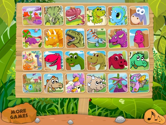 Dinopuzzle for kids and toddlers (Premium) на iPad