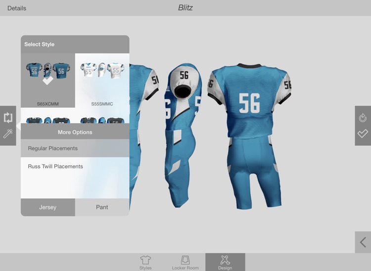 Football Uniform Builder