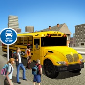 高中巴士驾驶和停车模拟器20...