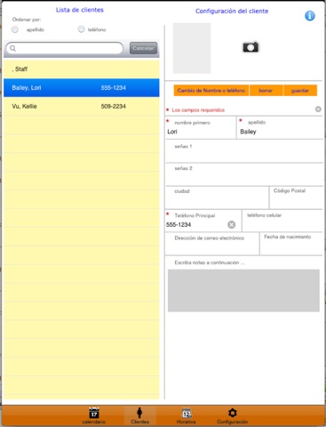 Captura de pantalla del iPad 3