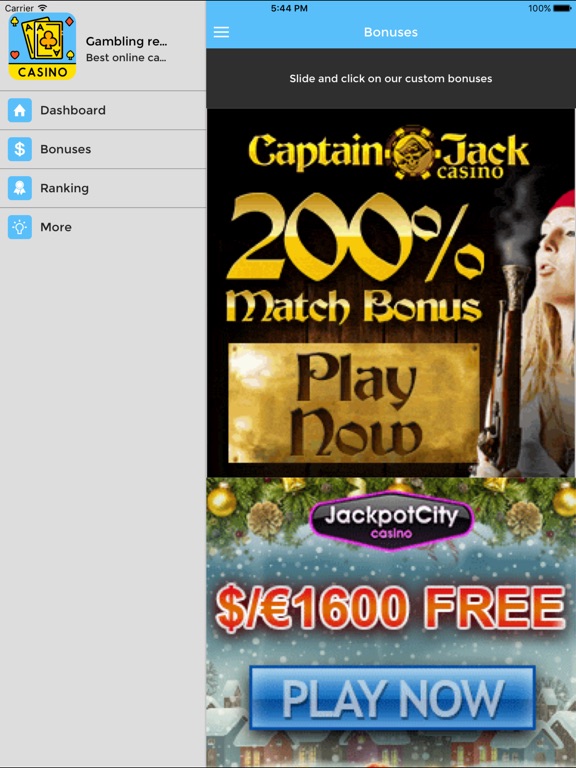 Gambling for real money on the iphone