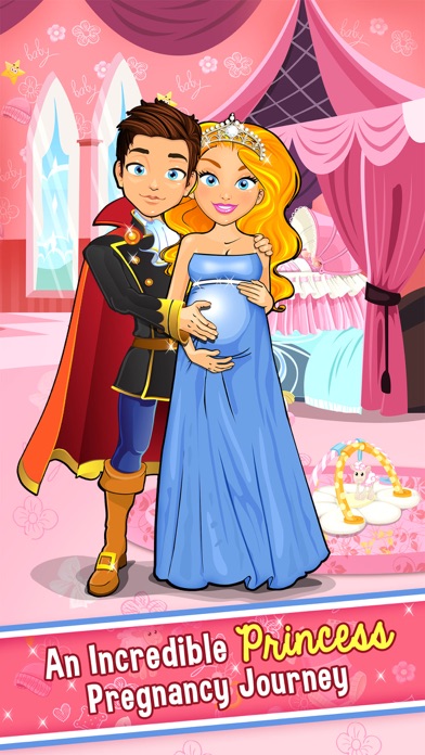 Screenshots of Princess Mommy's New Baby Doctor - my mom newborn salon games for little girl kids for iPhone