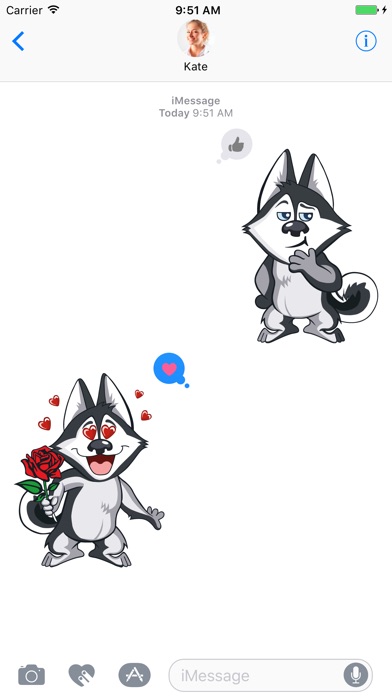 download Husky - Stickers for iMessage apps 0
