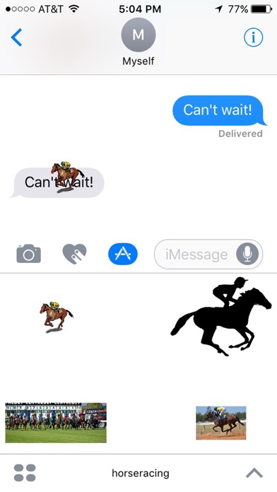 Horse Racing Stickersのスクリーンショット4 Horse Racing Stickersのスクリーンショット4