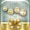 新年グリーティングカード2017 - 書きます願いに画像