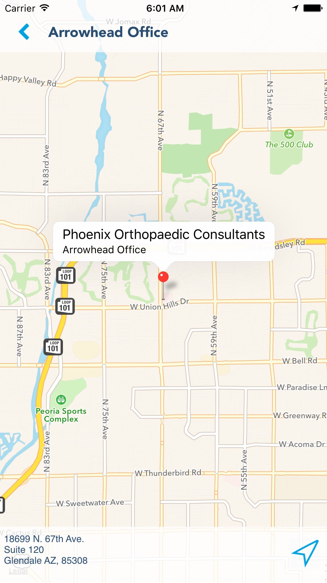 phoenix orthopaedic consultants