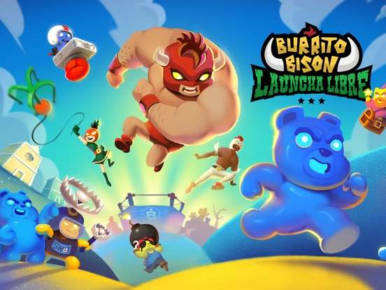 Burrito Bison: Launcha Libre на iPad
