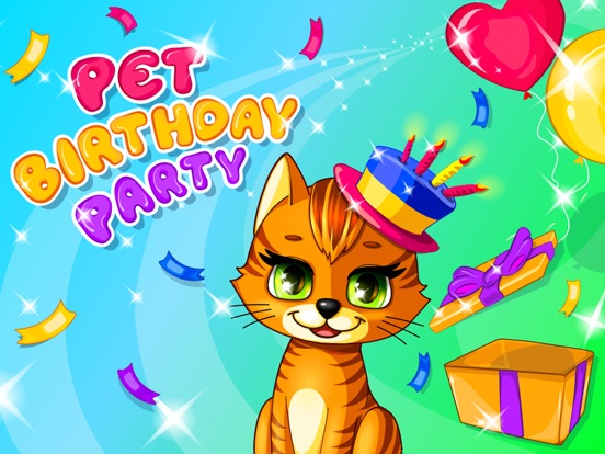 Pet Birthday Party - веселитесь с друзьями на iPad