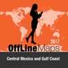 Central Mexico and Gulf Coast Offline Map and california central coast map 