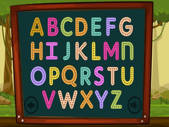 ABC字母表虚线:孩子的教育比赛:在 App Store