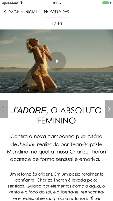 Captura de tela do iPhone 3
