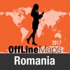 Romania Offline Map and Travel Trip Guide romania map 
