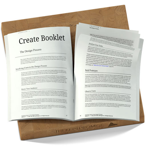 Create Booklet