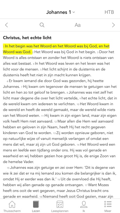 iPhone schermafbeelding 1