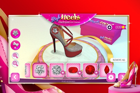 Скриншот из High Heels Designer Girl Game-Design Fashion Shoes
