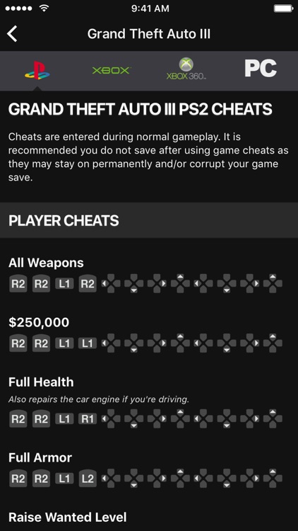 Cheats for GTA 5 - for all Grand Theft Auto games by Cai GuangShao