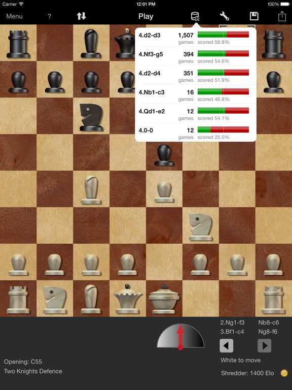 Deep Shredder 13 chess god 101