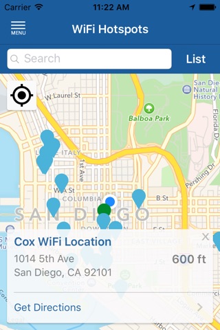 Cox App screenshot