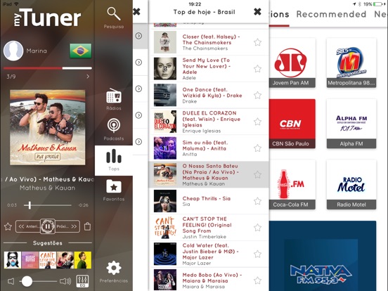 Captura de tela do iPad 3