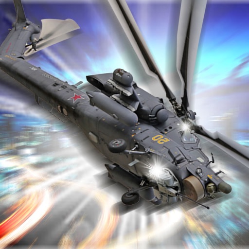 Accelerate Helicopter War : Classic Simulator iOS App