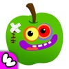 Смешная Еда Halloween sticker pack бесплатно