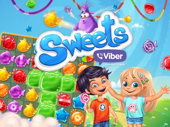 Viber Sweets на iPad
