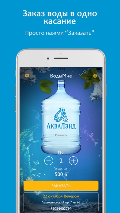 Снимок экрана iPhone 1