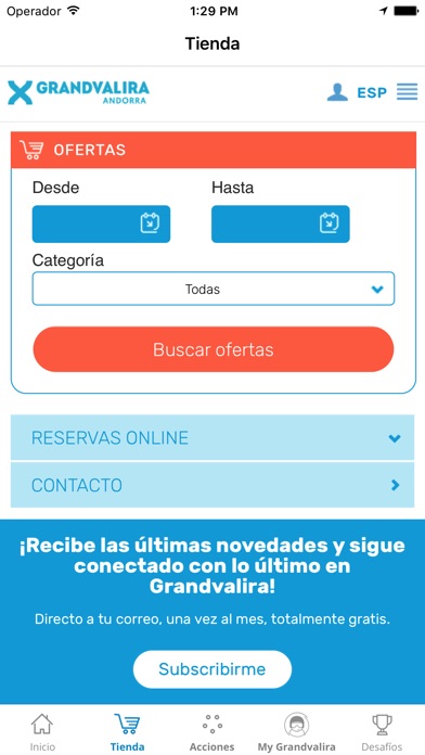 Captura de pantalla del iPhone 5