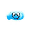 Billy The Cloud贴纸,设计:MajdaLoo