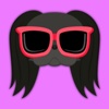 Black Japanese Chin Stickers for iMessage japanese chin 