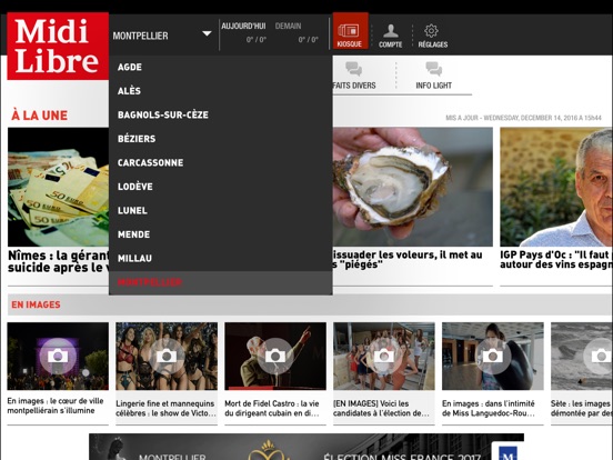 Capture d’écran iPad 3
